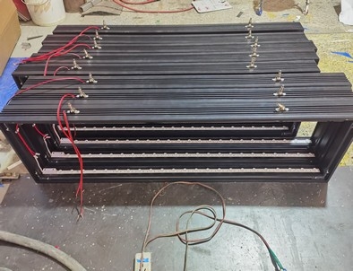 安康安康停车场型材灯箱